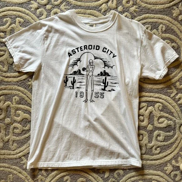 NEW official Asteroid City movie T-Shirt Large - Men - Wes Anderson - Picture 1 of 1